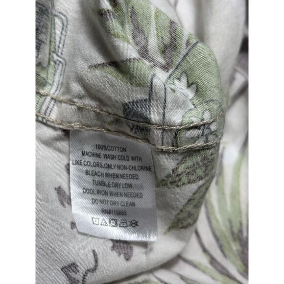 Box Lunch Scooby-Doo Mystery Machine Tropical Button Front Camp Shirt Mens Sz L - Picture 4 of 7